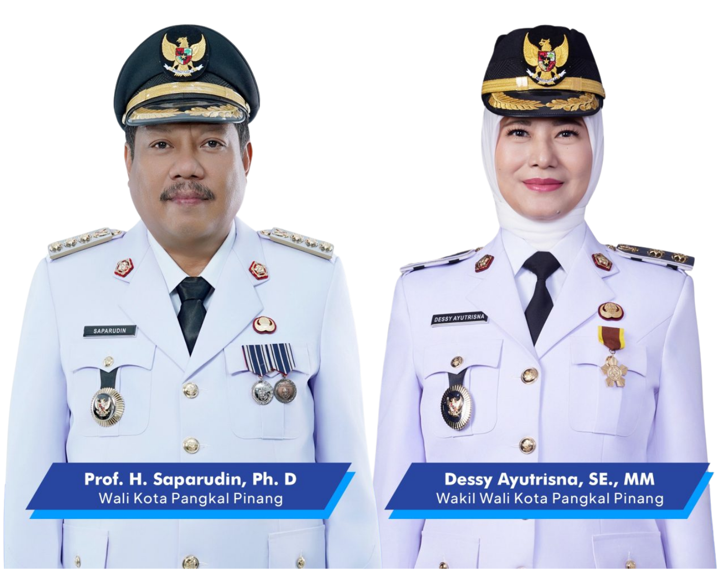 Walikota dan Wakil Walikota Pangkalpinang